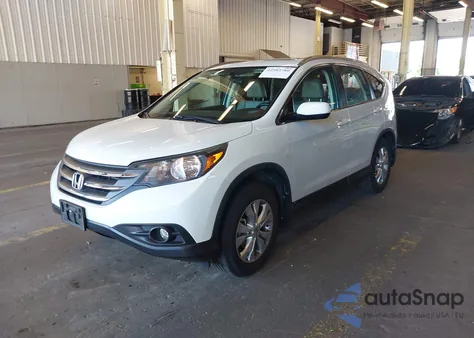 2014 Honda Cr-V Ex-L z USA, uszkodzony, nr VIN 5J6RM4H76EL058523